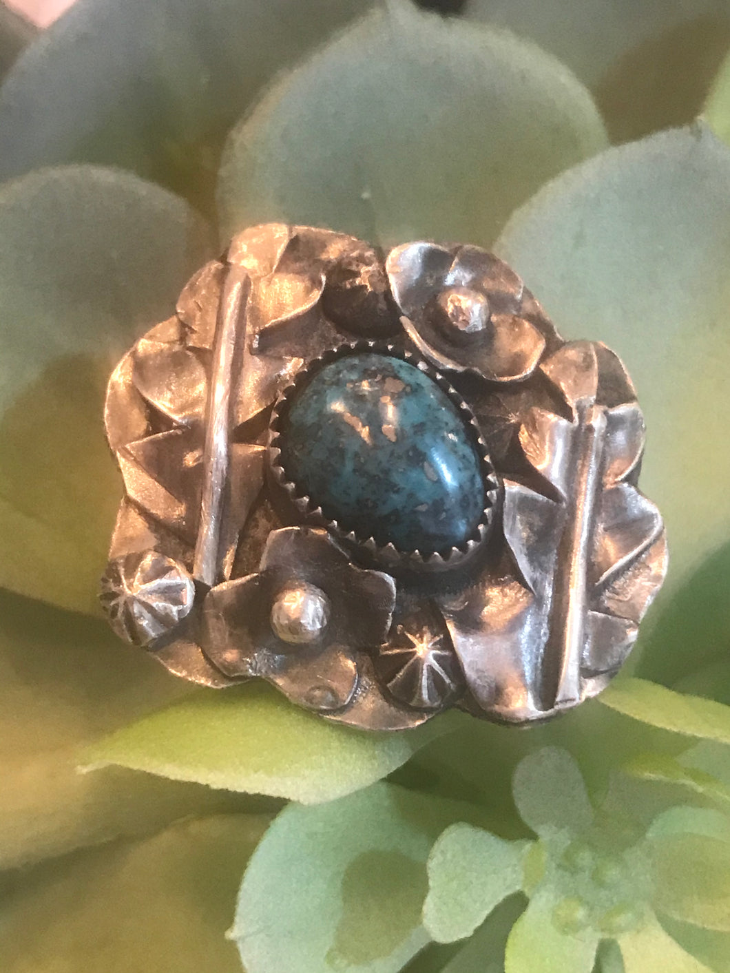 Carrico Lake Turquoise and Sterling Silver Ring