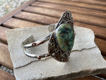 Load image into Gallery viewer, Variscite Gemstone Cuff Bracelet
