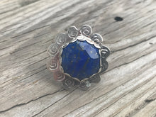 Load image into Gallery viewer, Faceted Lapis Ring
